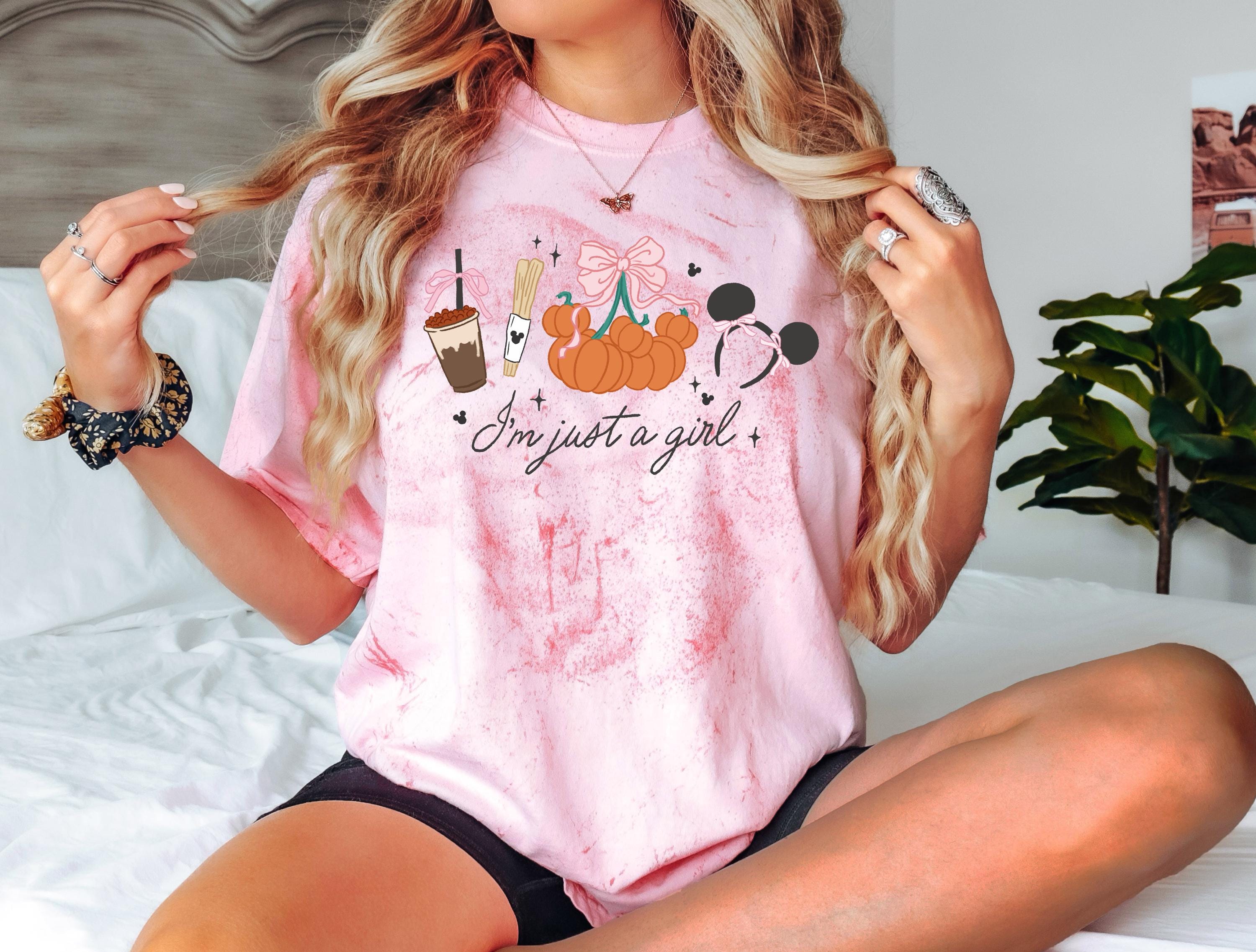 Disney Fall Mickey T-Shirt Comfort Color Coquette Shirt