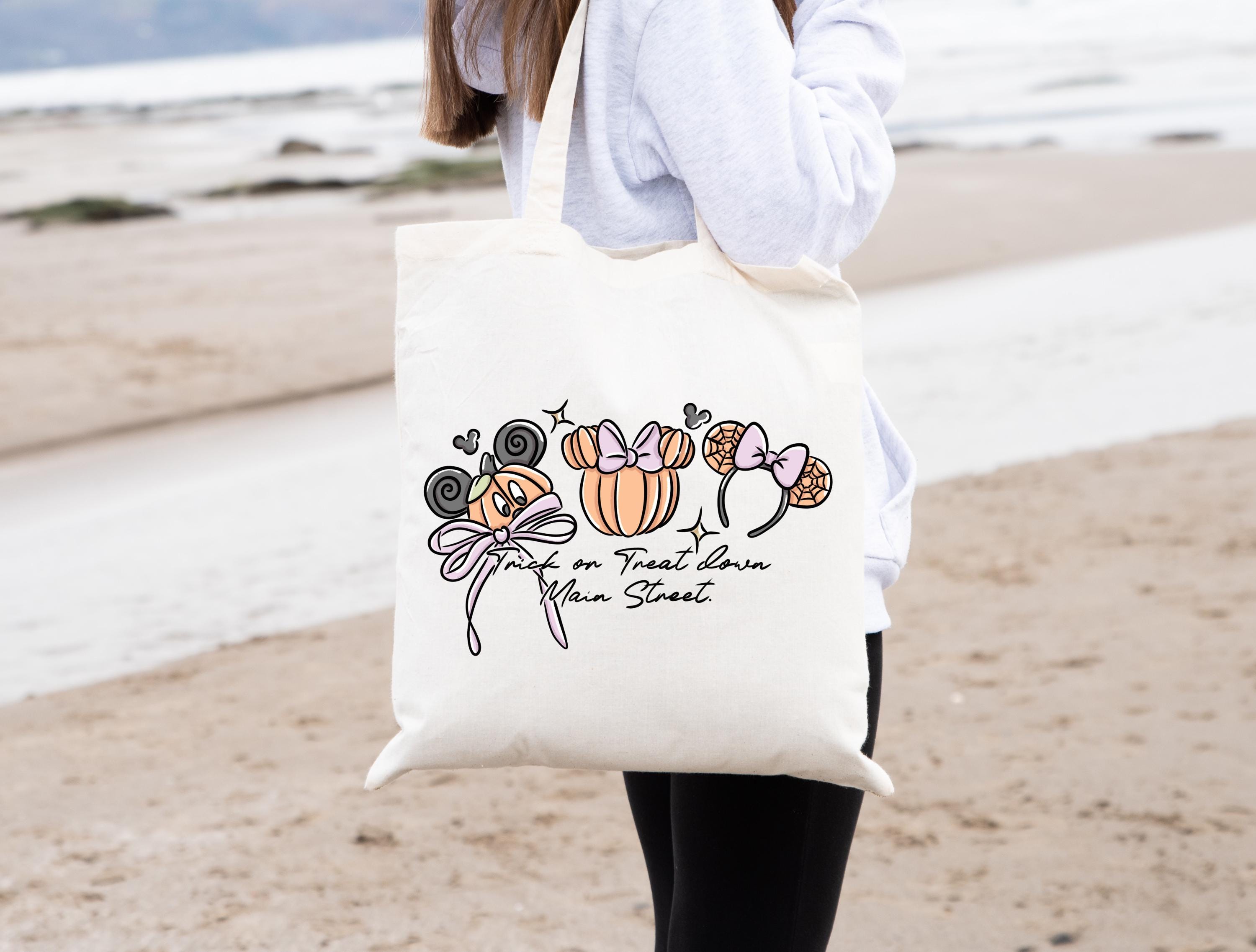 Disney Inspired Halloween Tote Bag Trick or Treat Tote