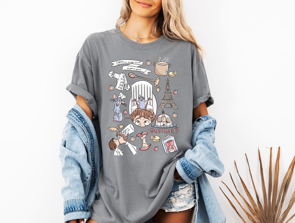 Disney Ratatouille T-Shirt Remi Comfort Color Shirt