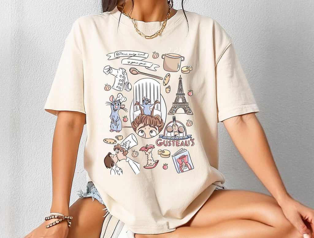 Disney Ratatouille T-Shirt Remi Comfort Color Shirt