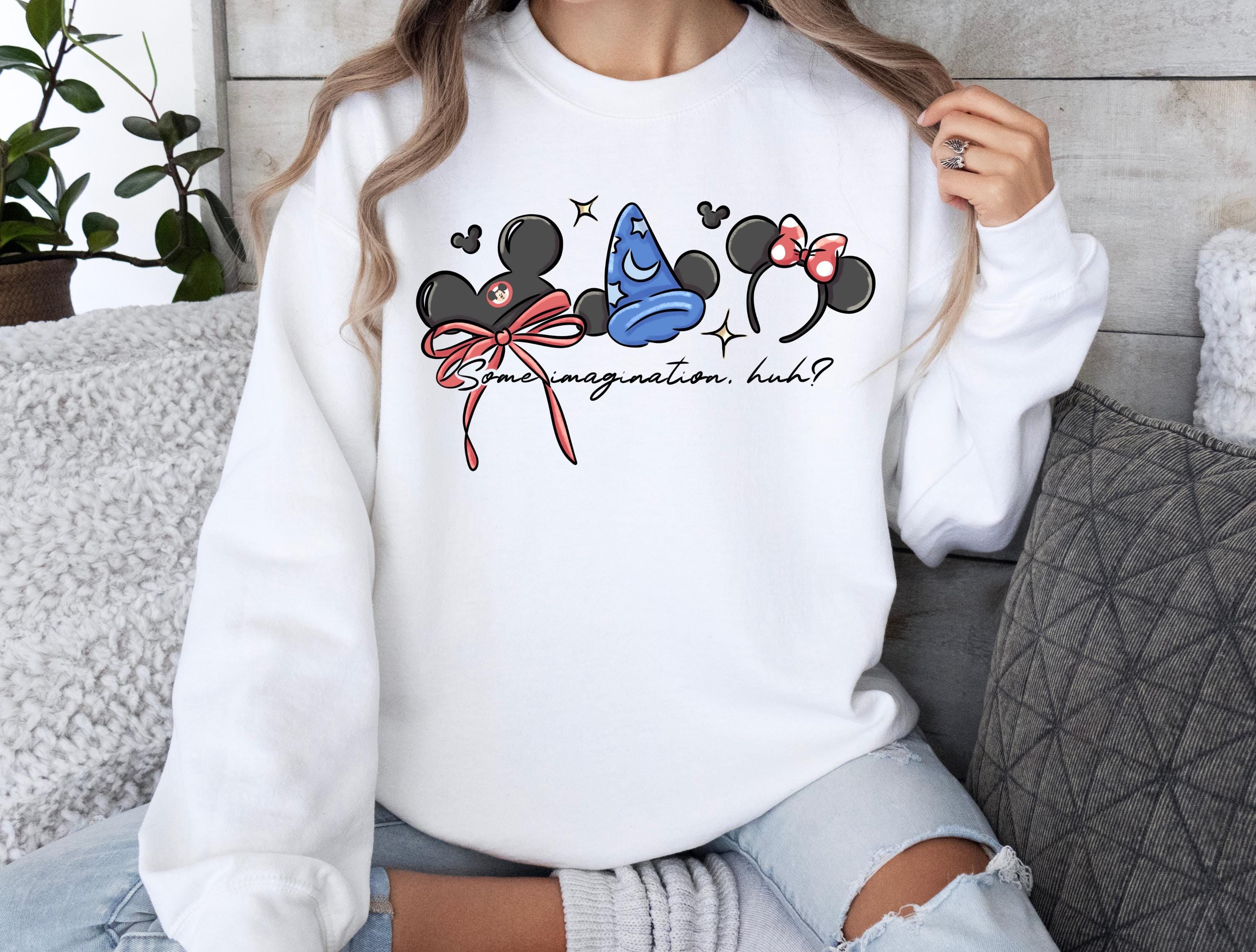 Disney Fantasmic Mickey Sweatshirt Some Imagination Shirt