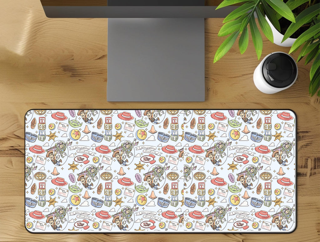 Disney Toy Story Desk Mat Buzz Woody Mouse Pad Office Decor