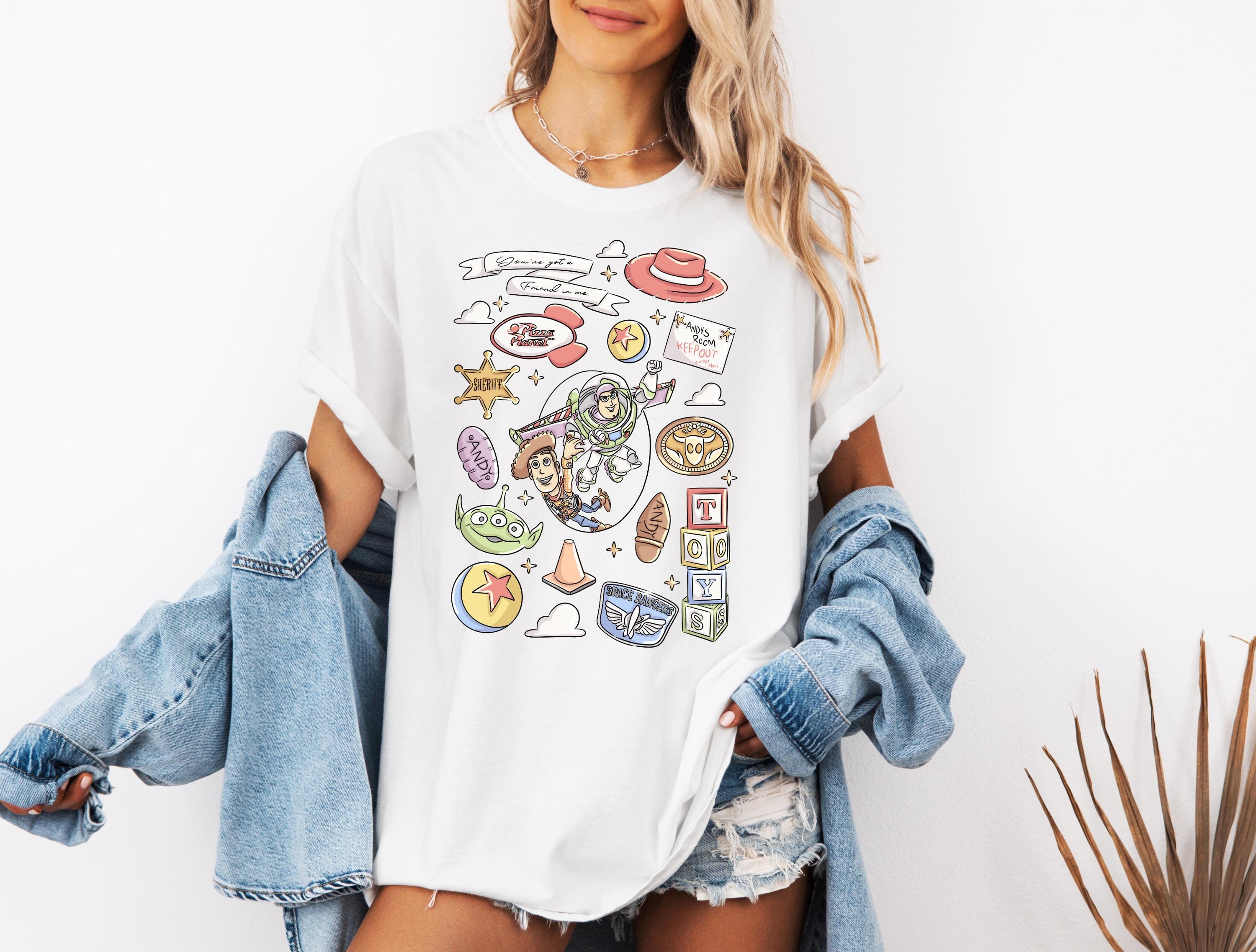 Disney Toy Story T-Shirt Comfort Color Coquette