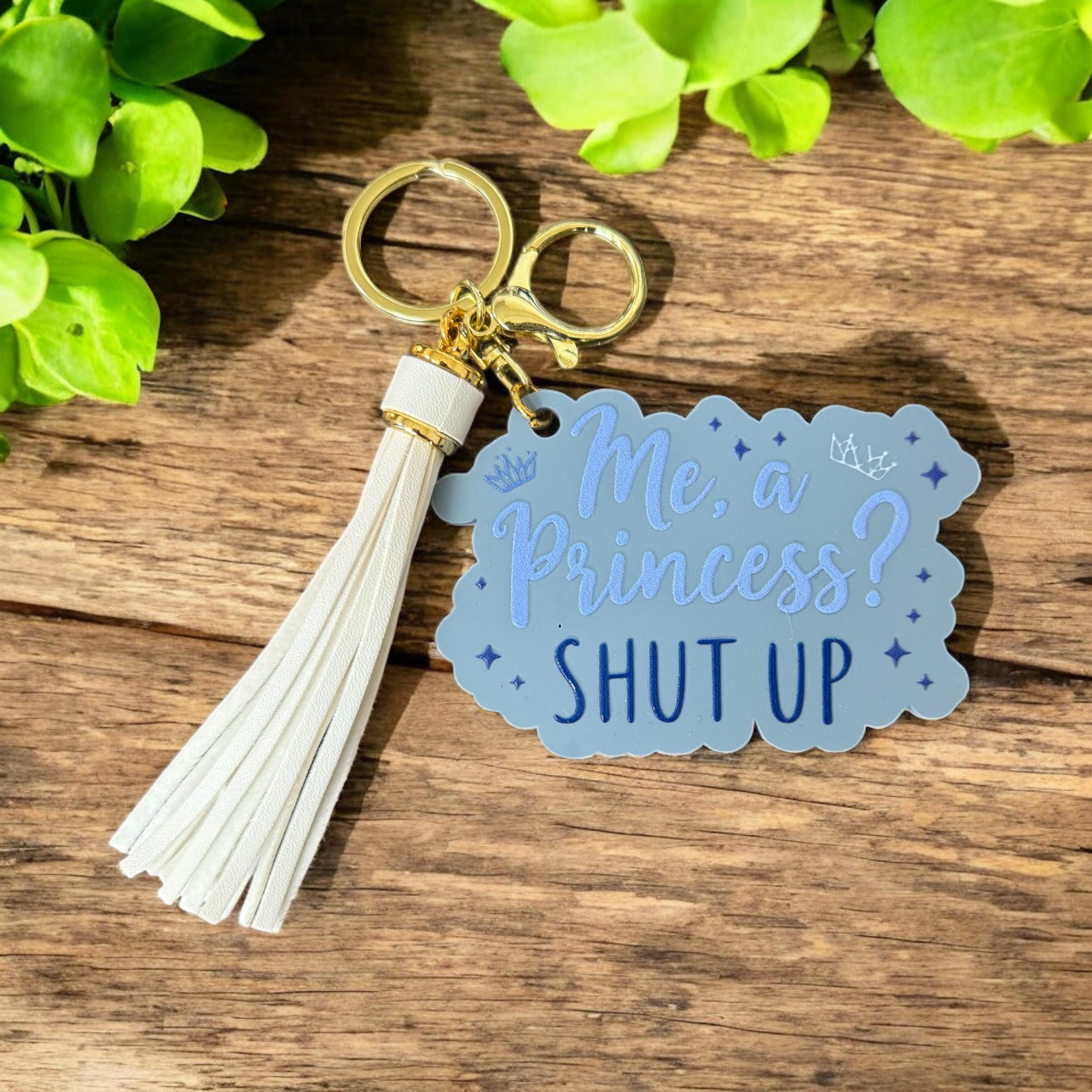 Disney Princess Diaries Genovia Keychain Bag Tag