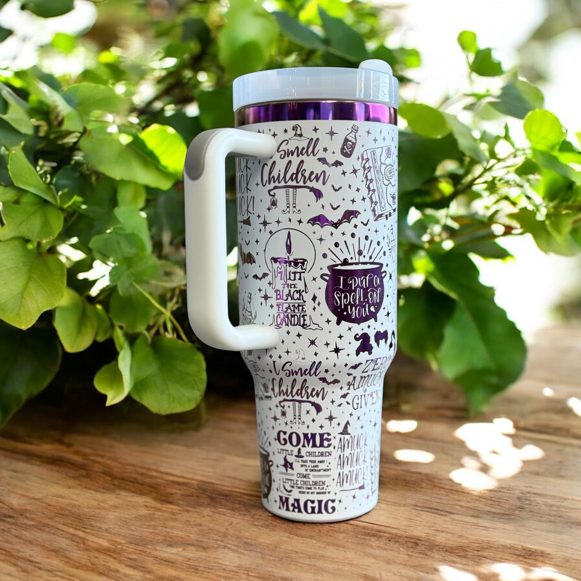 Disney Hocus Pocus Stanley Style Tumbler 40 OZ Water Bottle