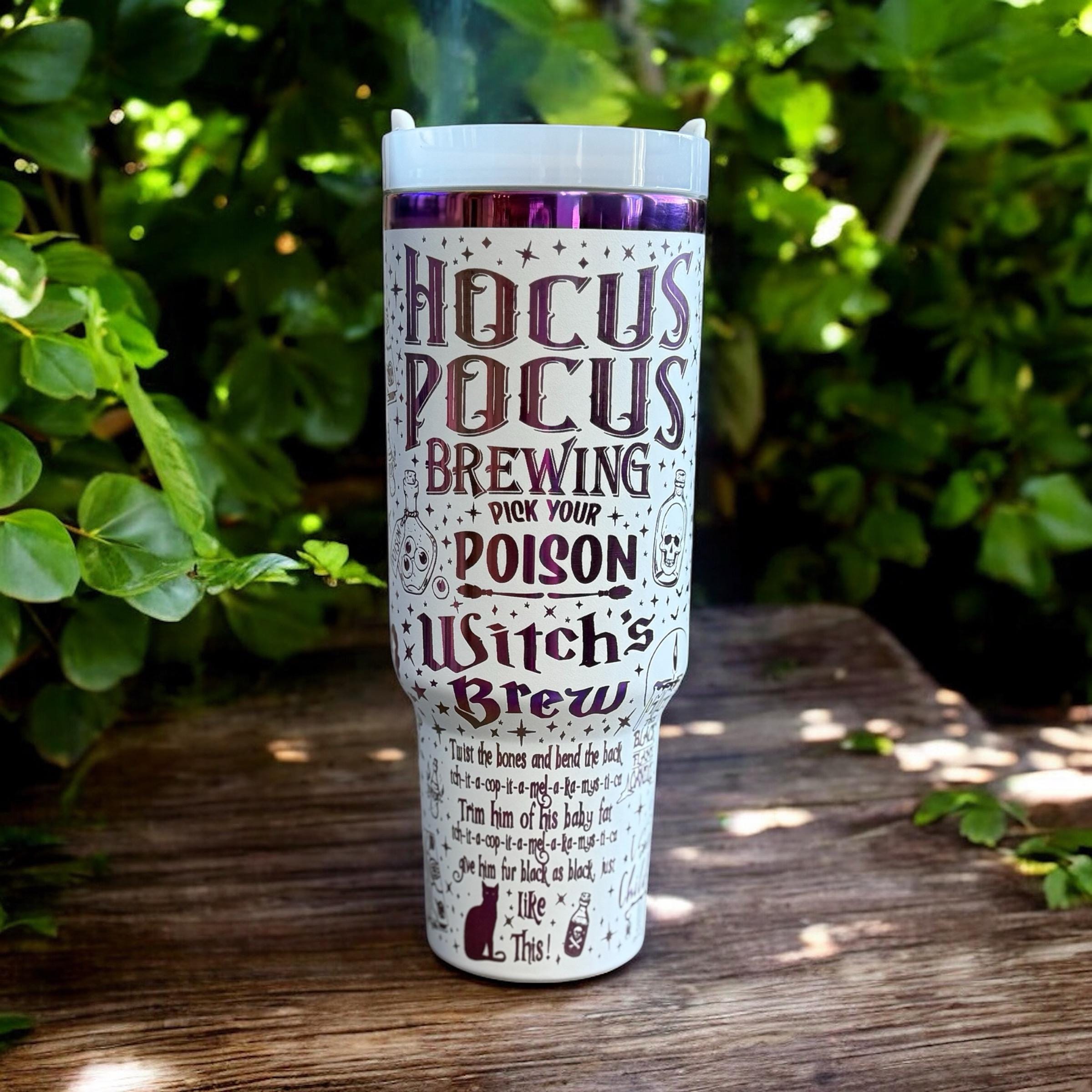Disney Hocus Pocus Stanley Style Tumbler 40 OZ Water Bottle