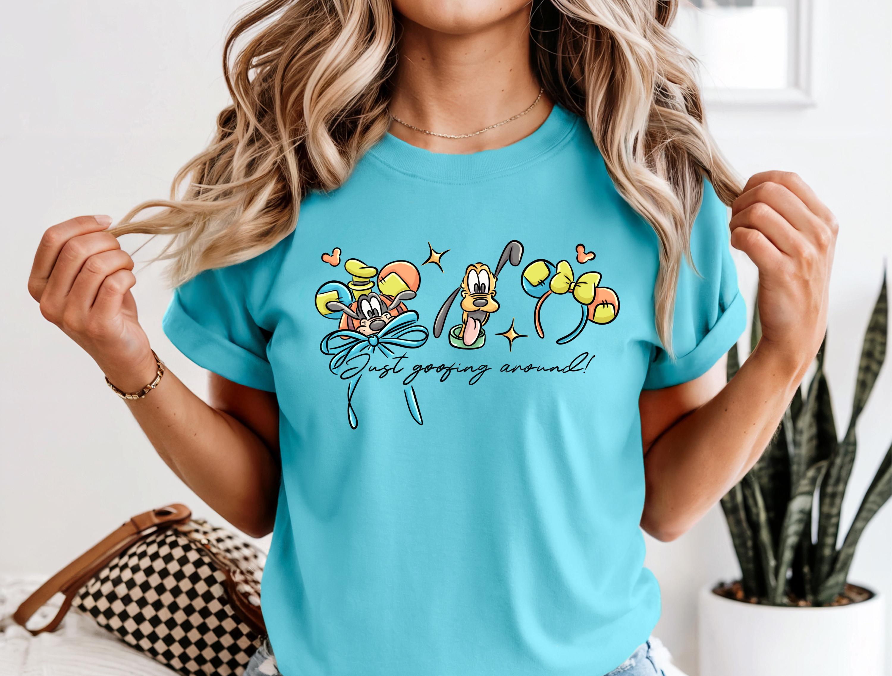 Disney Goofy Comfort Color T-Shirt Park Vacation Shirt