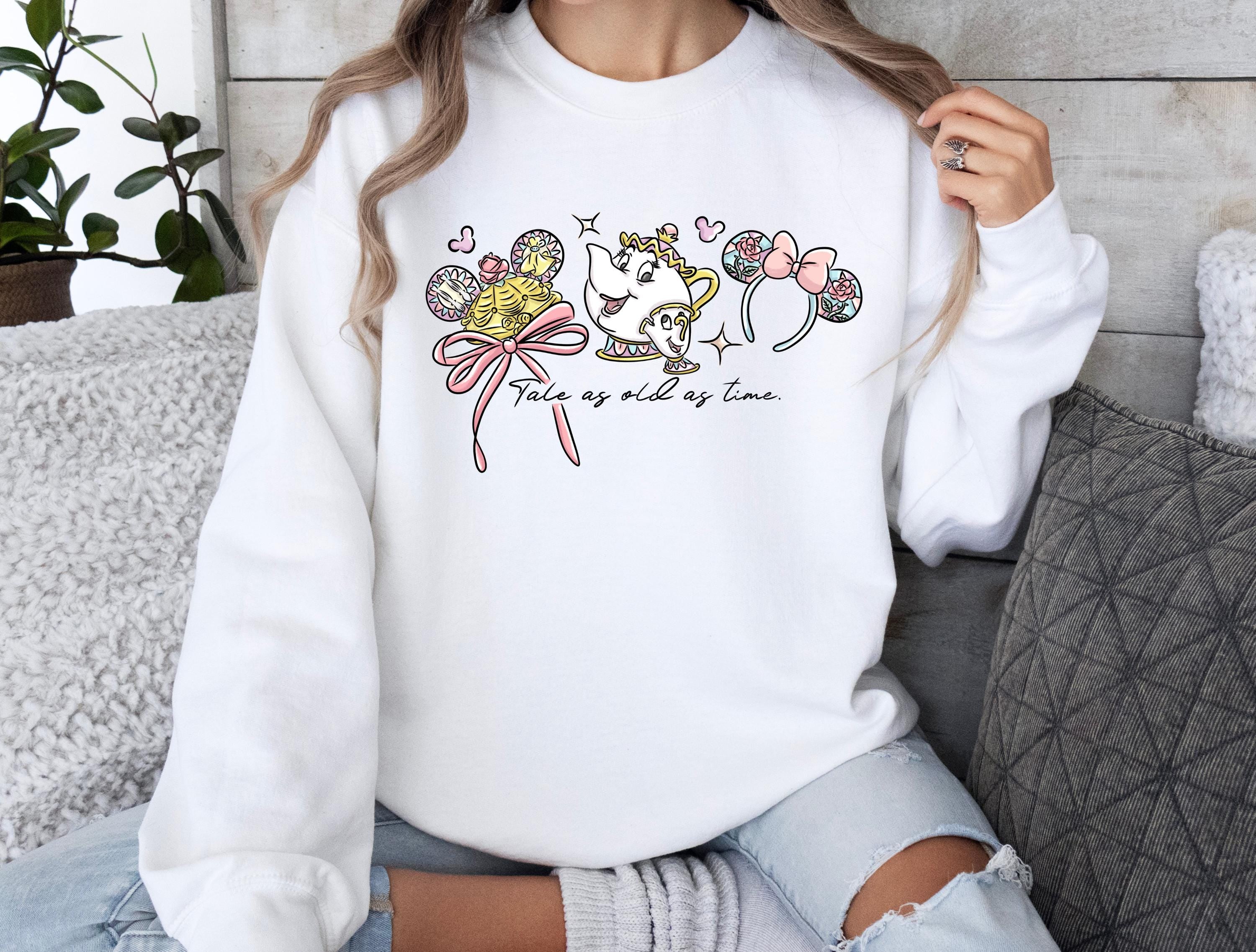 Disney Beauty Beast Sweatshirt Belle Shirt
