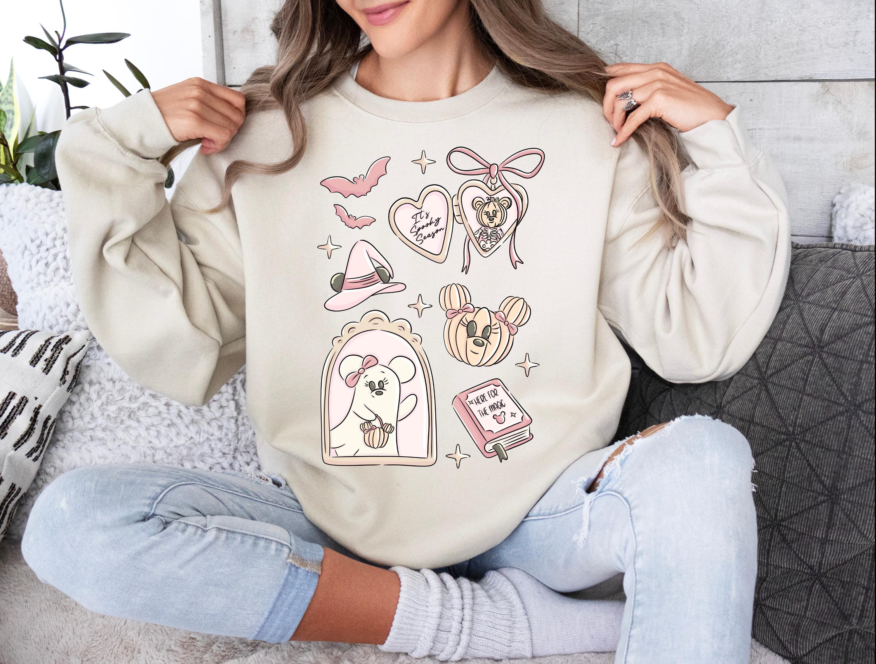 Disney Halloween Coquette Mickey Sweatshirt