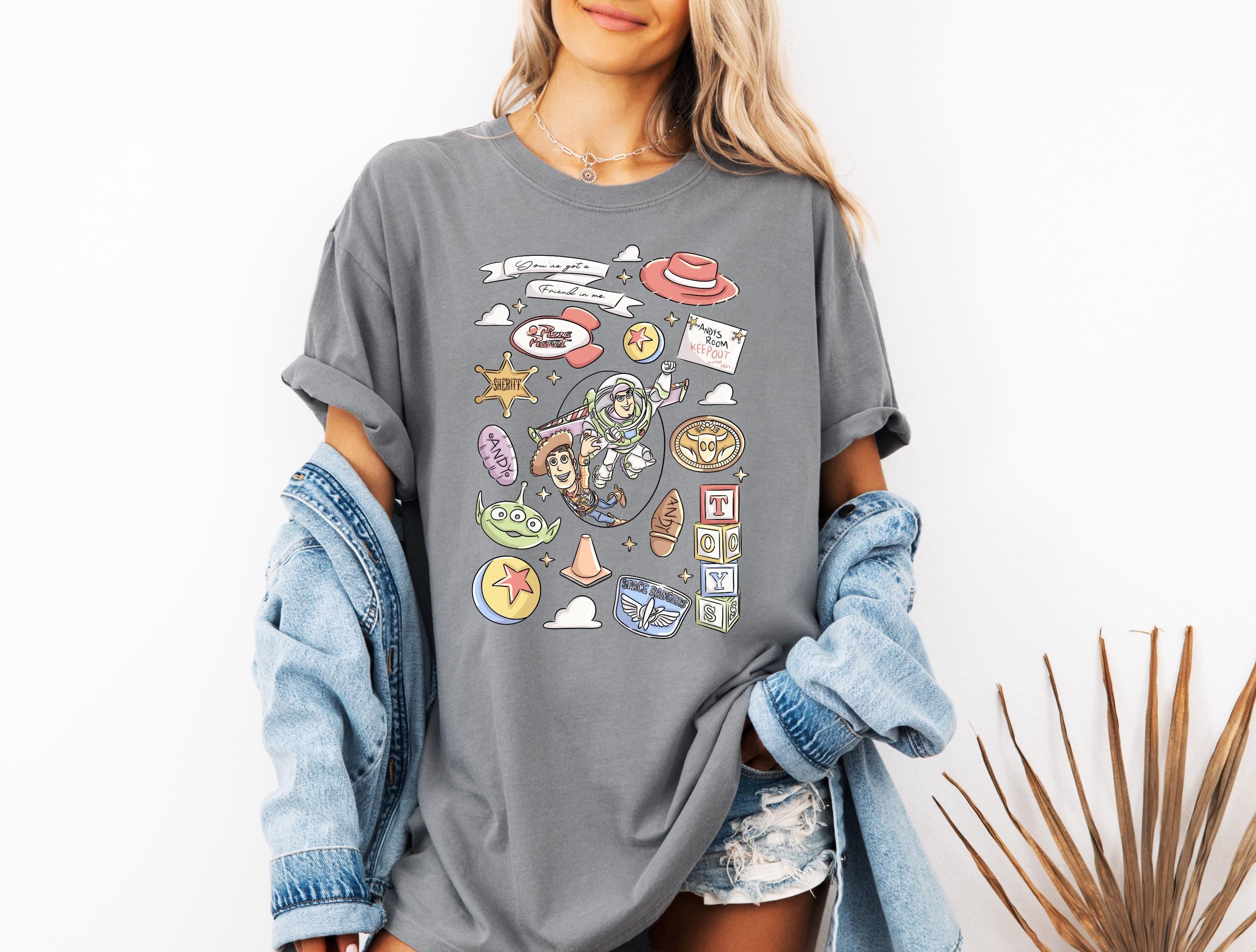 Disney Toy Story T-Shirt Comfort Color Coquette