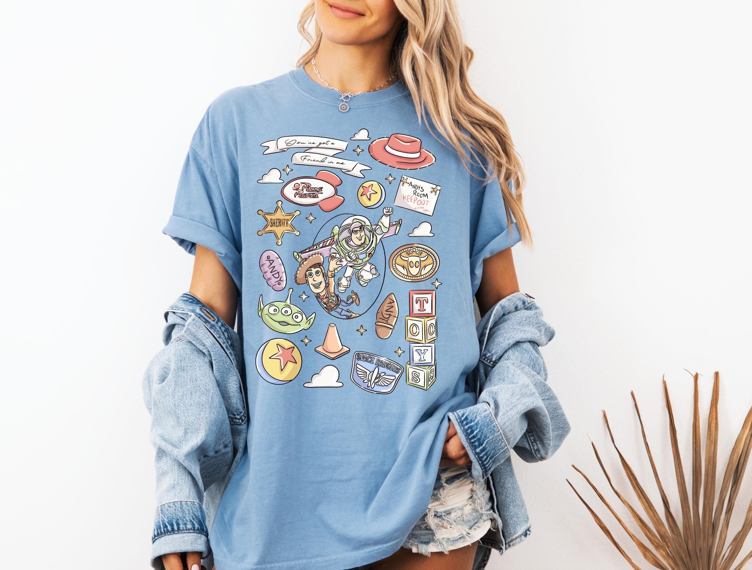 Disney Toy Story T-Shirt Comfort Color Coquette