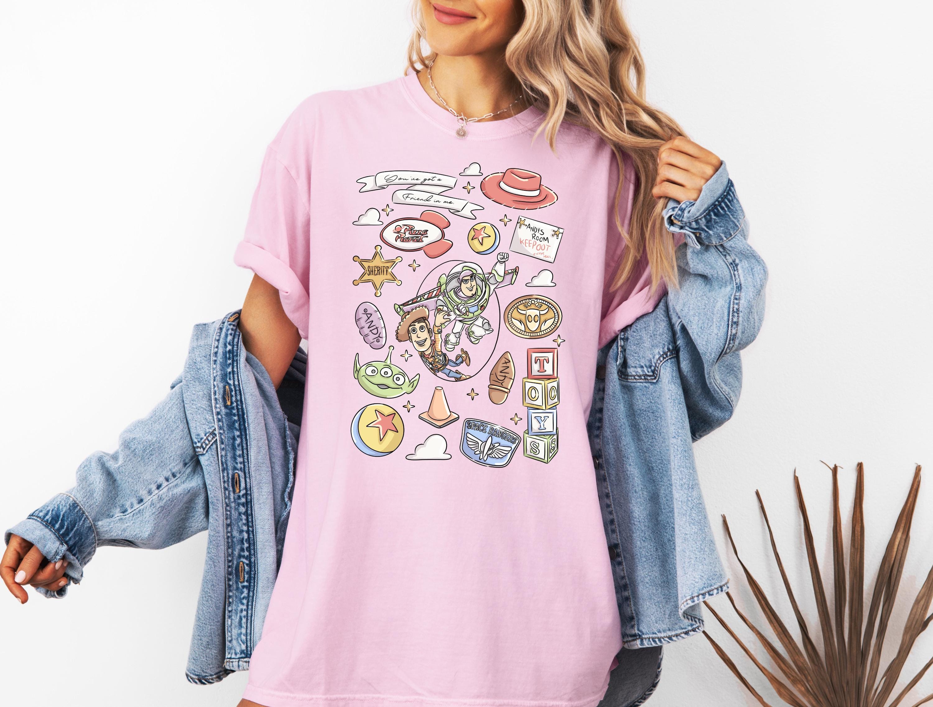 Disney Toy Story T-Shirt Comfort Color Coquette