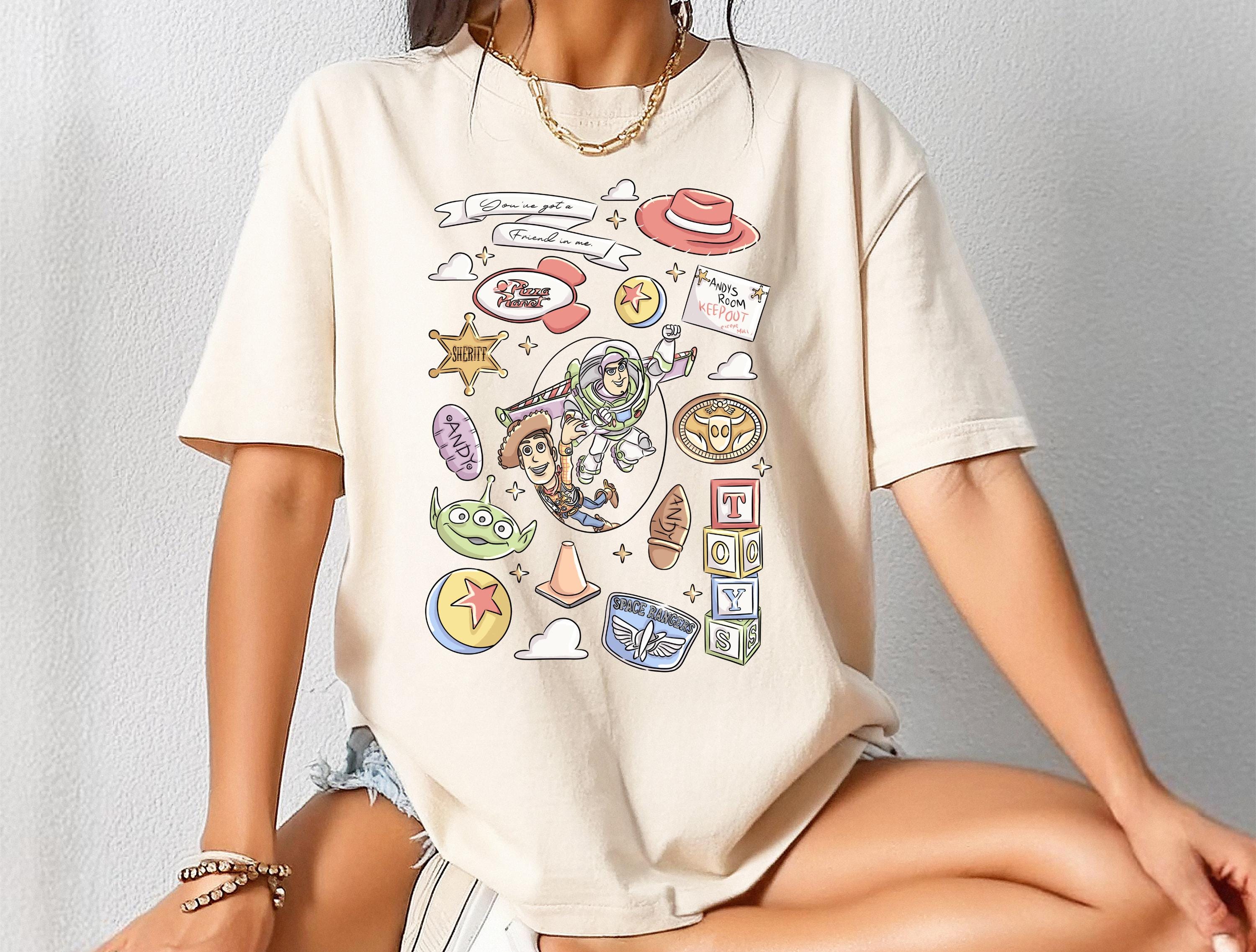 Disney Toy Story T-Shirt Comfort Color Coquette