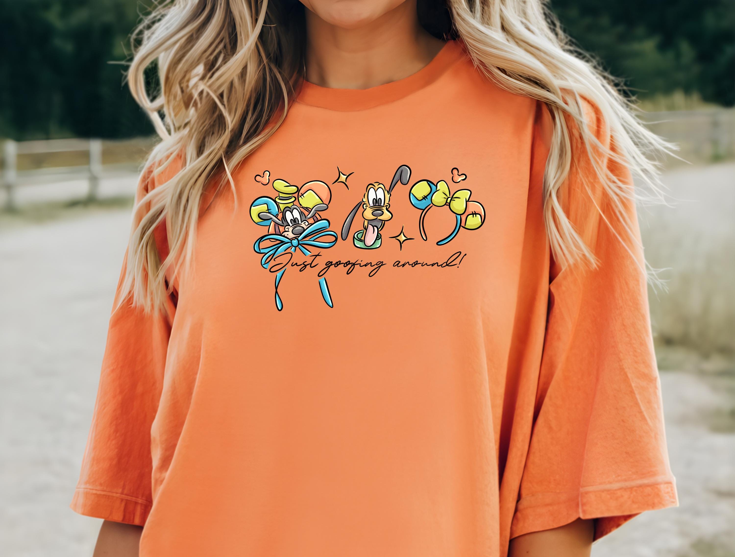 Disney Goofy Comfort Color T-Shirt Park Vacation Shirt