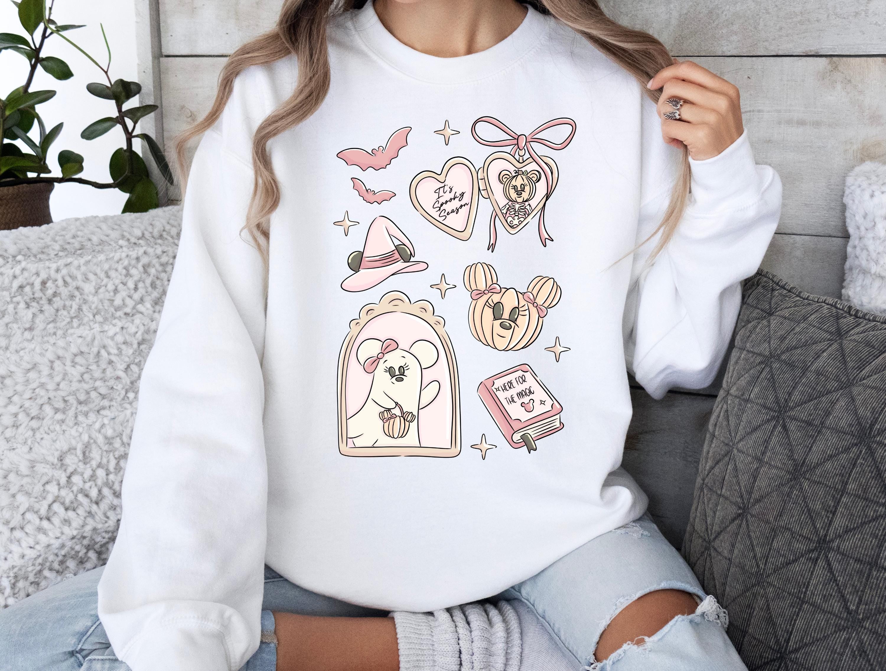 Disney Halloween Coquette Mickey Sweatshirt
