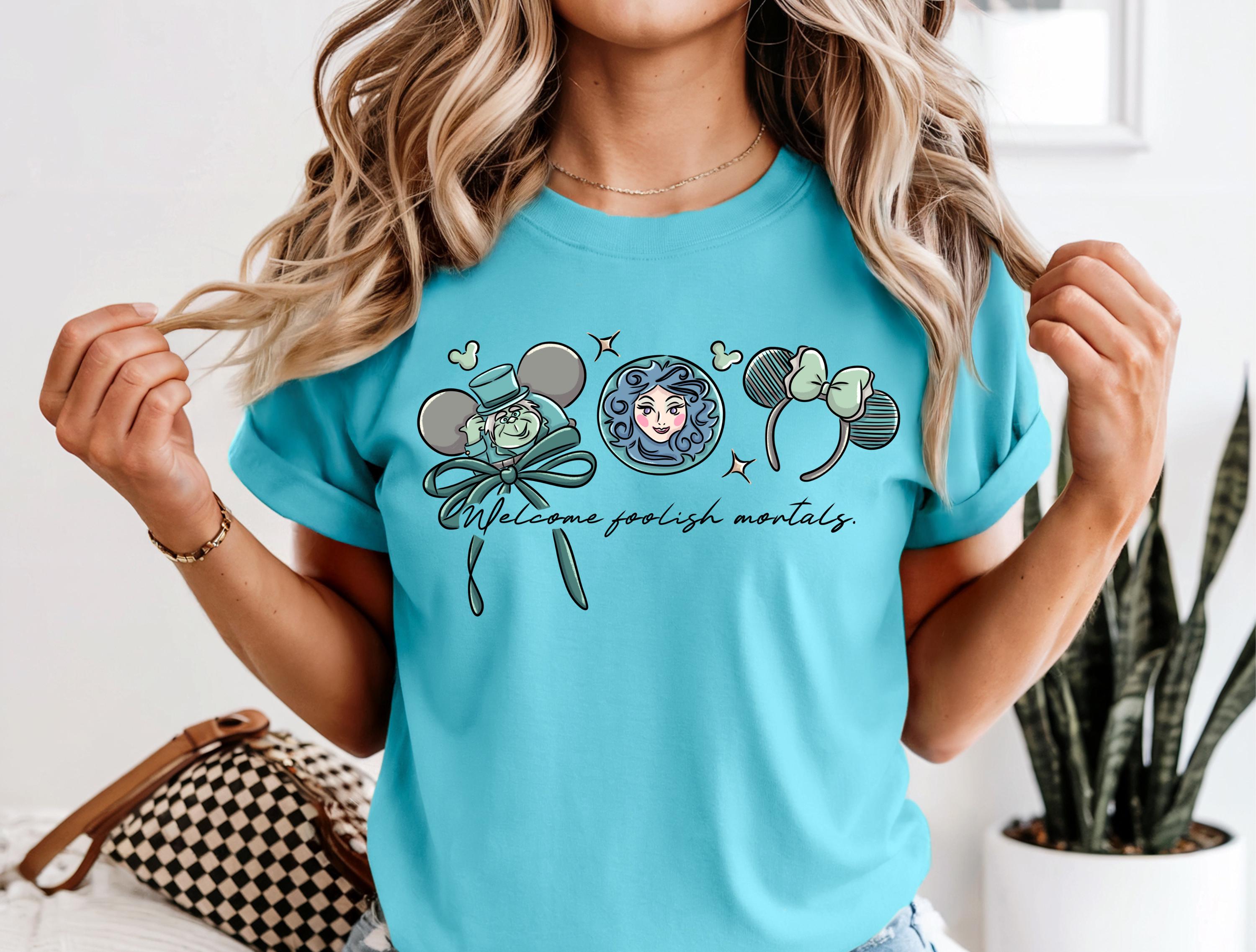 Haunted Mansion Coquette Comfort Color T-Shirt Halloween Shirt