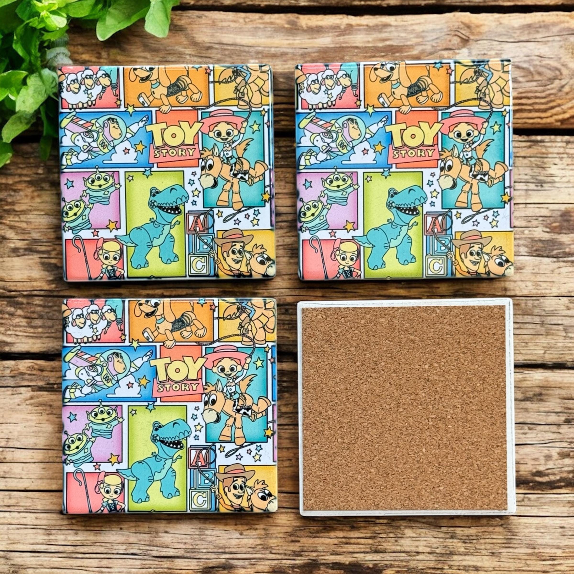 Disney Toy Story Ceramic Coaster Set of Four
