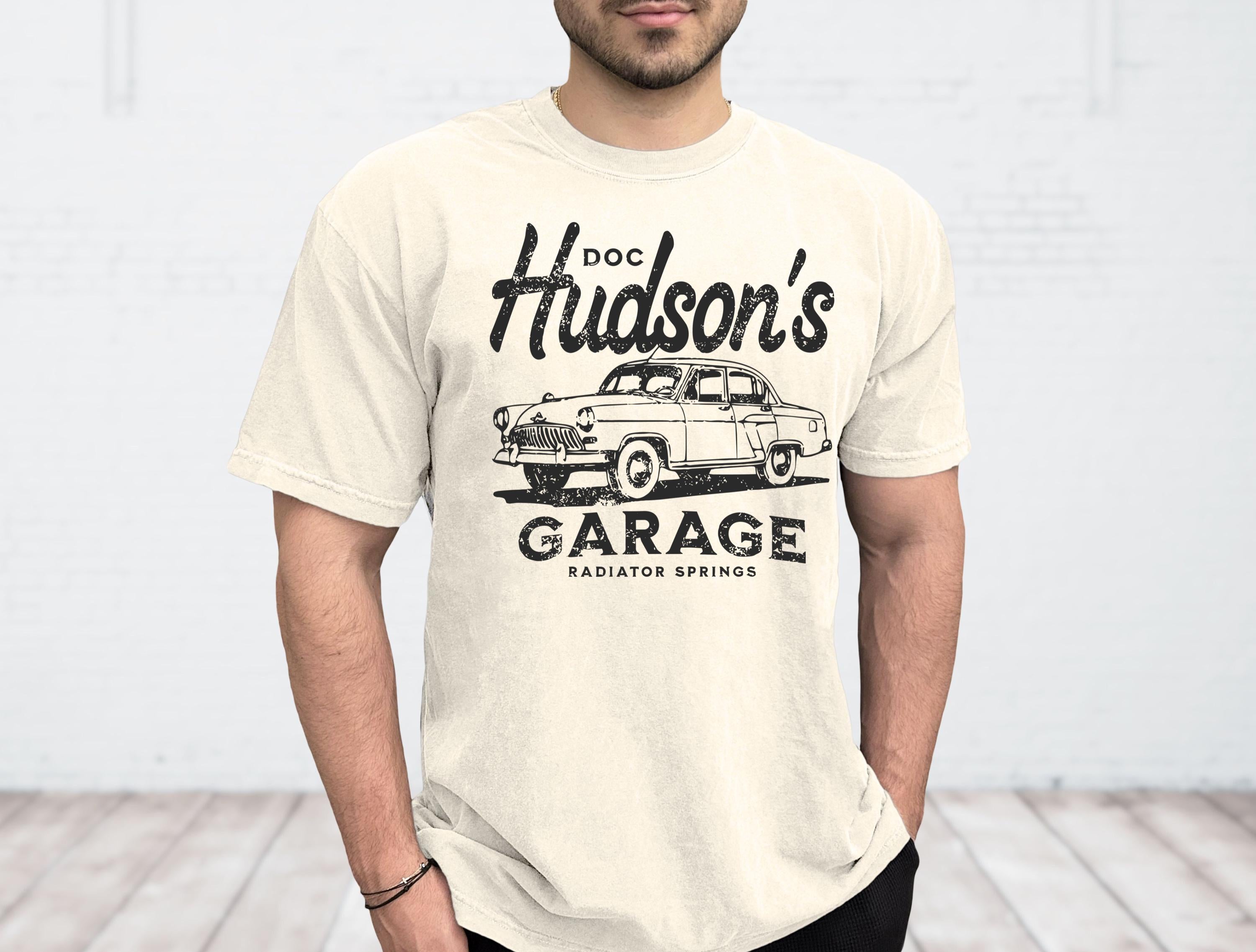 Doc Hudson Comfort Color T-Shirt Men's Cars Shirt