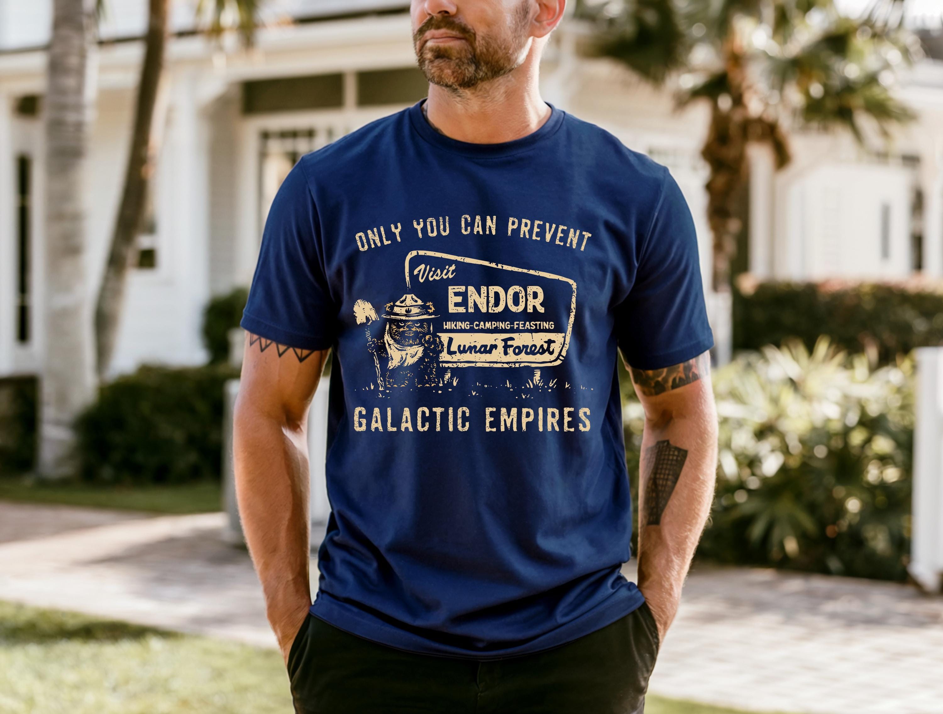 Star Wars Inspired Endor Comfort Color T-Shirt Men's Disney Shirt