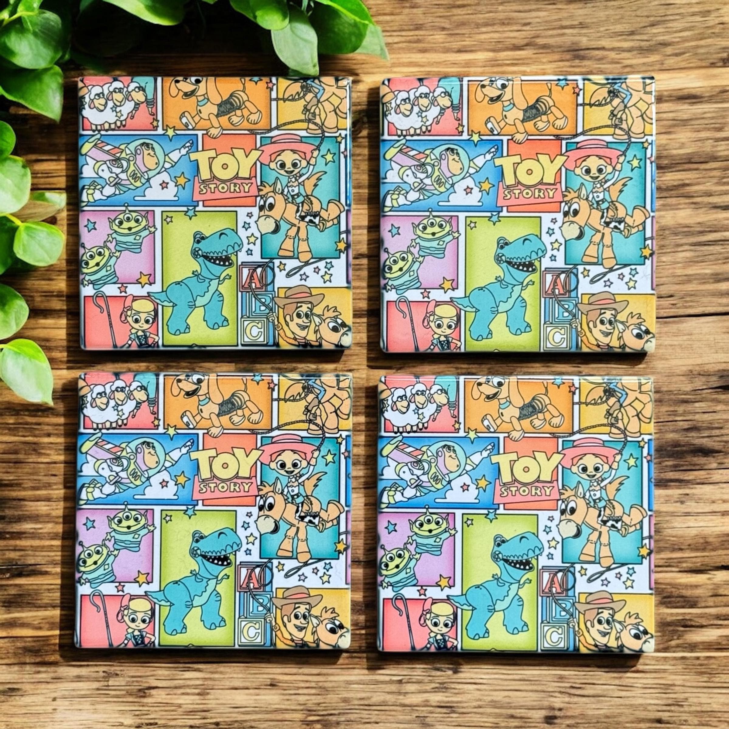 Disney Toy Story Ceramic Coaster Set of Four