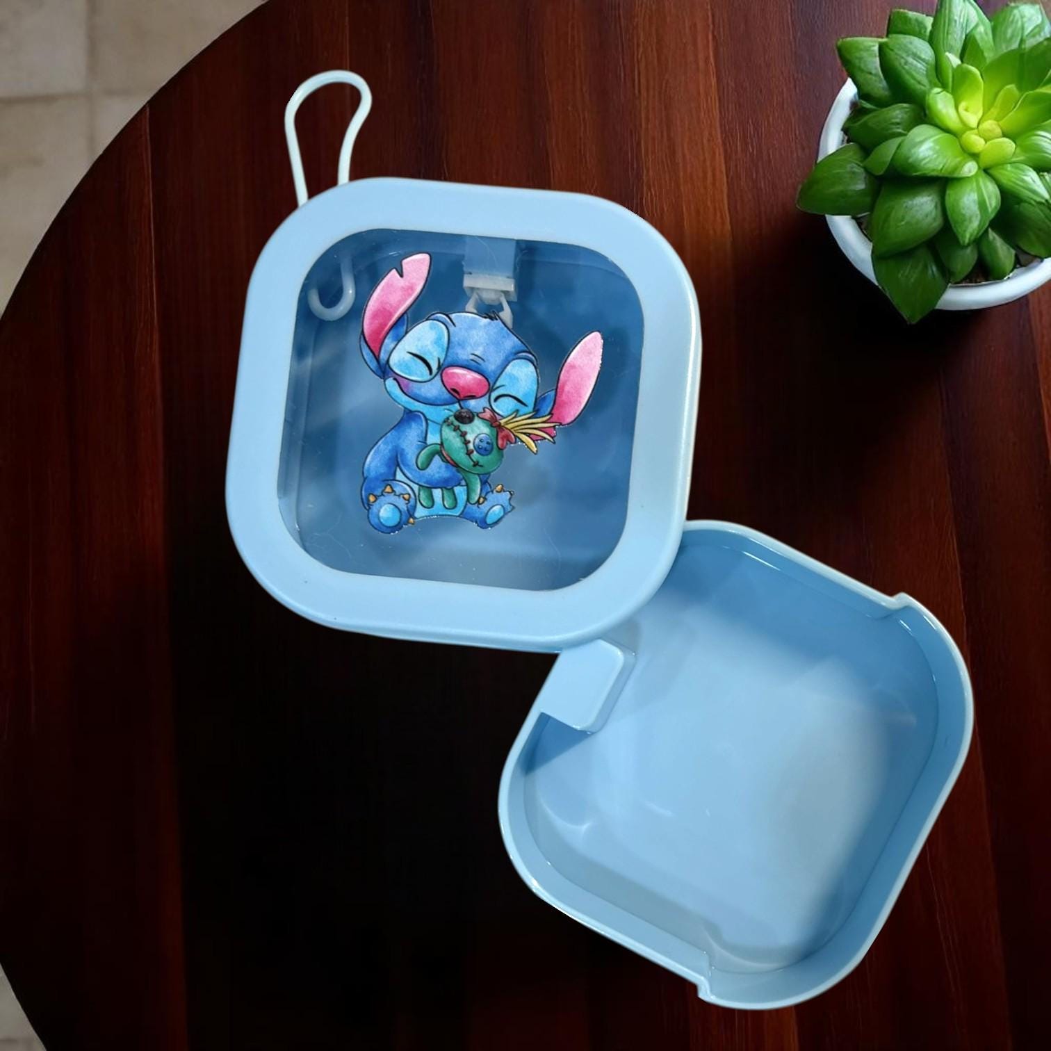 Stitch Collapsible Storage Container Disney Inspired Organizer Travel Case | Reusable & Foldable | Lilo and Stitch Gift