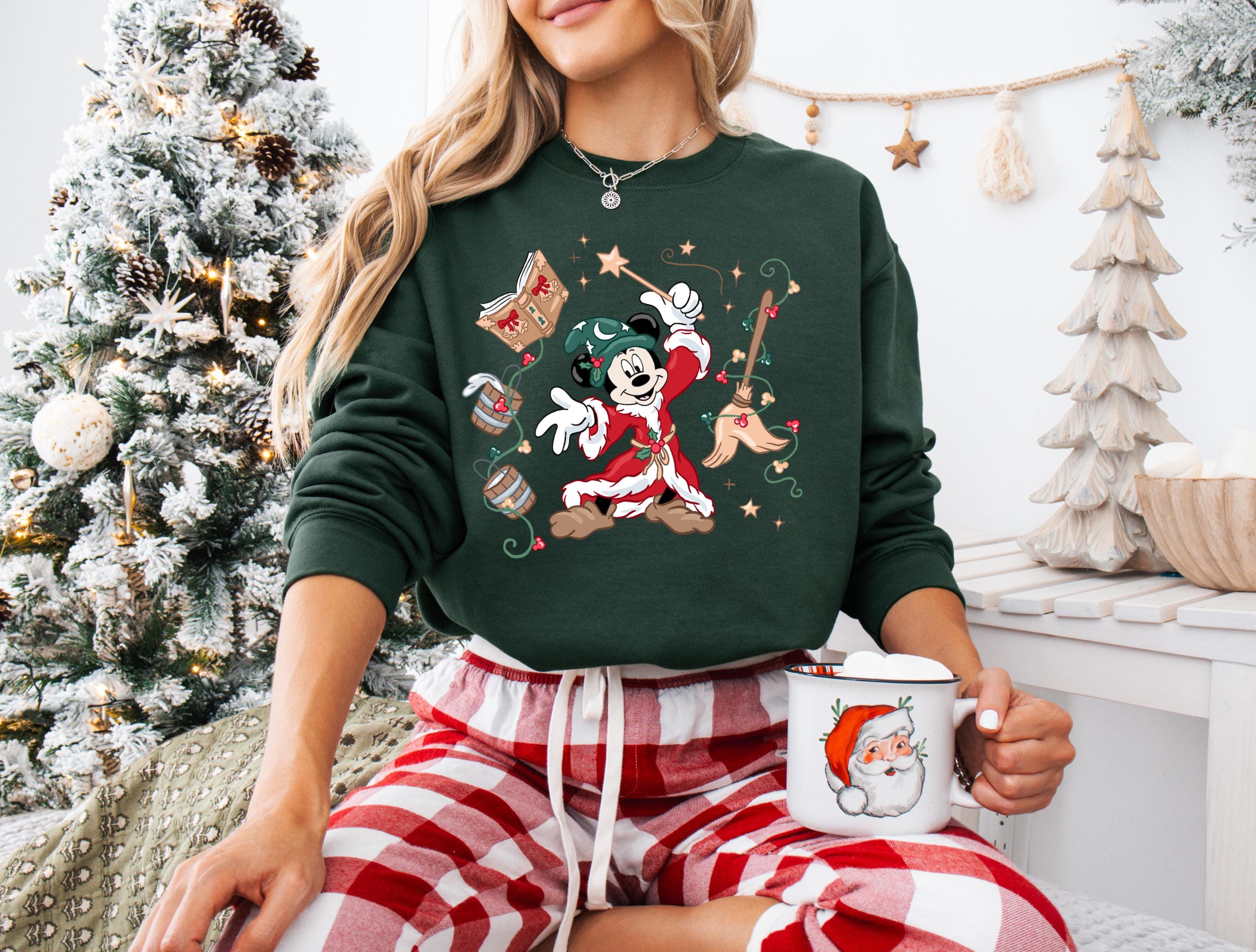 Disney Mickey Christmas Sorcerer Sweatshirt T-Shirt